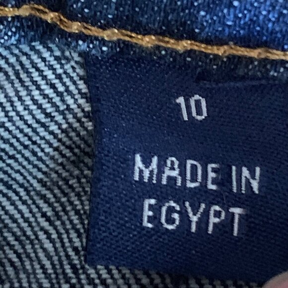 Bandolino Blu Mandie Classic Fit Women's Crop Jeans Size 10 - Picture 5 of 10